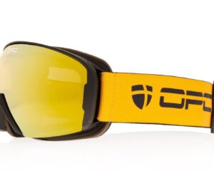 Gogle OPC PERFORMANCE LEVI Matt Black Yellow / Yellow REVO