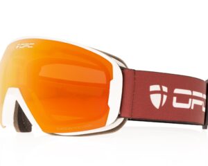 Gogle OPC PERFORMANCE LEVI Matt White Red / Red REVO