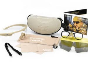 Okulary balistyczne OPC BALLISTIC NAVAL Matt Khaki Set