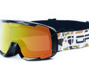 Gogle dziecięce OPC PERFORMANCE KIDS MAMMOTH Matt Black Camo/ Red REVO S1