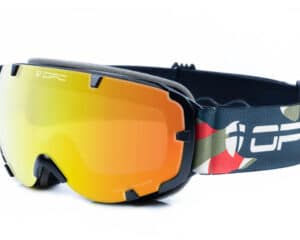 Gogle OPC PERFORMANCE ETNA Matt Black Camo/ Red REVO S1