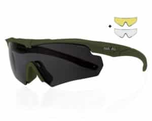 Okulary balistyczne OPC BALLISTIC NAVAL Matt Green Set