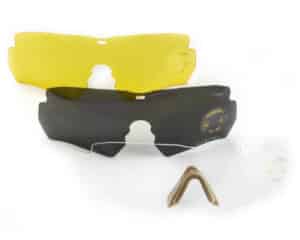 Okulary balistyczne OPC BALLISTIC NAVAL Matt Green Set