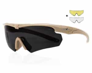 Okulary balistyczne OPC BALLISTIC NAVAL Matt Khaki Set