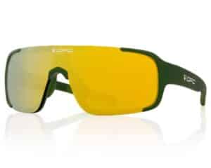 Okulary przeciwsłoneczne OPC ALL ROUND JET I Matt Green/ Gold REVO