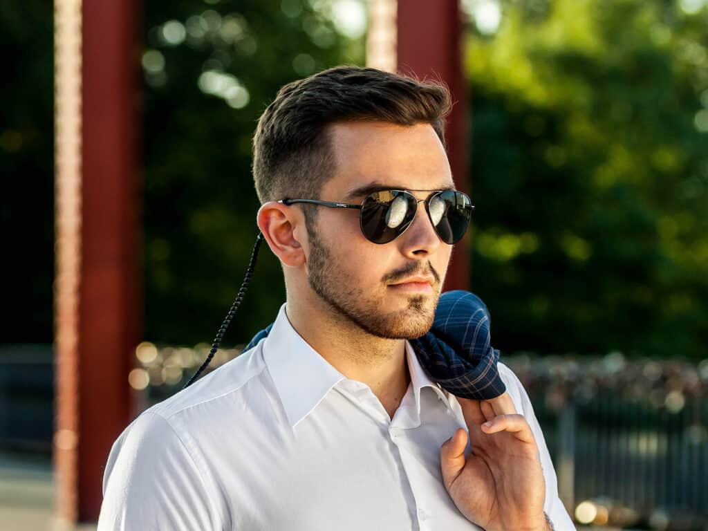 Okulary przeciwsłoneczne OPC BUSINESS VEGAS Black