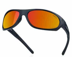 Okulary przeciwsłoneczne OPC MILITARY MARINES Matt Black/ Red REVO