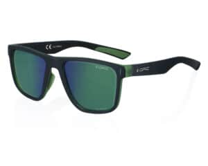 Okulary przeciwsłoneczne OPC LIFESTYLE MIAMI Matt Black Green REVO
