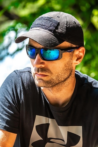 opc sport everest matt black blue