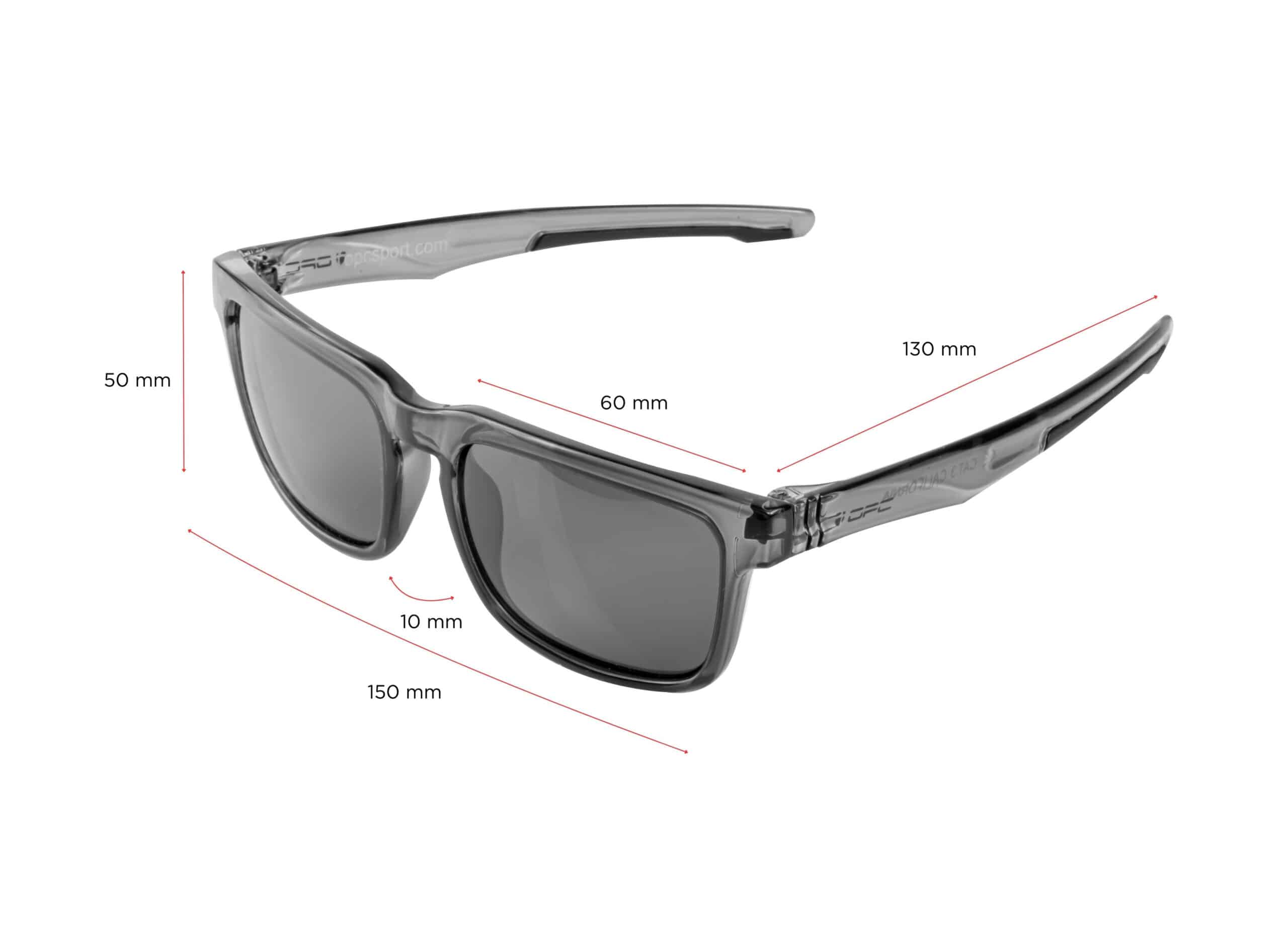 Okulary LIFESTYLE CALIFORNIA Black/ Clear REVO