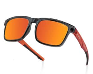 Okulary LIFESTYLE CALIFORNIA Black/ Red REVO